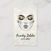 carte d'oreille face femme contemporaine (Devant)