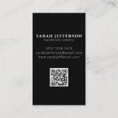 Carte d'oreille Métallic Gold Black Professional (Dos)