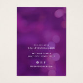 Carte d'oreille pour collier de bijoux moderne Chi (Dos)