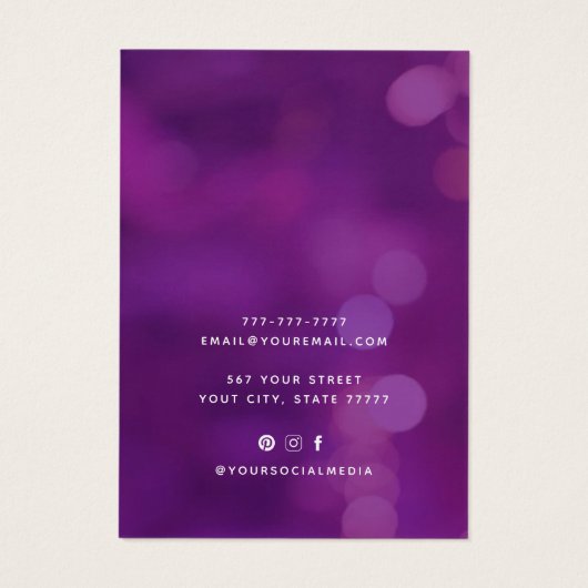 Carte d'oreille pour collier de bijoux moderne Chi (Dos)