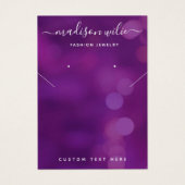 Carte d'oreille pour collier de bijoux moderne Chi (Devant)