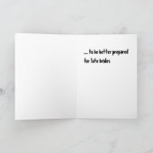 Carte d'orgue de la résolution du Nouvel An (Intérieur)