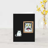 Carte Dorian Gray's Cat Teeshirt From Skunkbear (Fleur jaune)