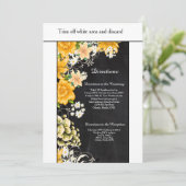 Carte d'orientation Rose Jaune 3.5x6 (Debout devant)
