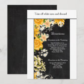 Carte d'orientation Rose Jaune 3.5x6 (Devant / Derrière)