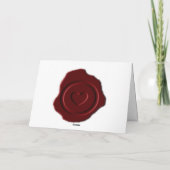 Carte d'origine historique de la Saint-Valentin (Dos)