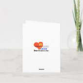 Carte d'orignal de la fête du Canada (Dos)