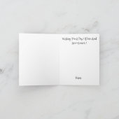 Carte d'orignal de la fête du Canada (Intérieur)