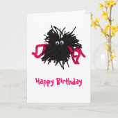 Carte Doris l'araignée (Fleur jaune)