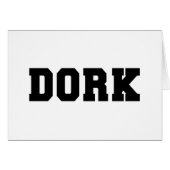 CARTE DORK (Devant horizontal)