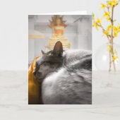 Carte Dormir sous la surveillance de Bouddha (Fleur jaune)