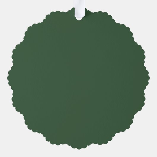 Carte d'ornement en papier de Noël de la boîte de (Verso)