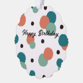 Carte d'ornement papier (Gauche)