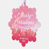 Carte d'ornement papier (Gauche)