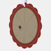 Carte d'ornement papier de l'histoire de l'araigné (Gauche)