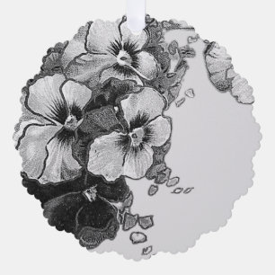 Carte d'ornement papier et conception