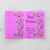 Carte Dorothy, Joyeux anniversaire Aussie Theme Birthday (Intérieur)