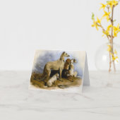 Carte Dos de couleur vive ou de couleur vive (Fleur jaune)