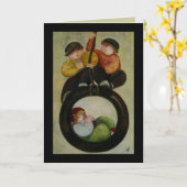 Carte d'oscillation de pneu (Fleur jaune)