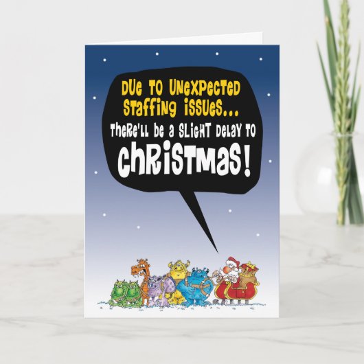 Carte dotation de Noël 2019 (Devant)
