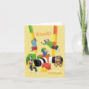 Carte Dotty Dog Soft Play Roar Vous êtes quatre