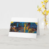 Carte D'où venons-nous, Paul Gauguin ? (Fleur jaune)