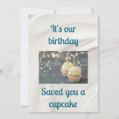 Carte double anniversaire (Devant)