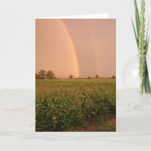 Carte Double arc-en-ciel
