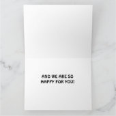 CARTE DOUBLE L'AMOUR LORSQU'ON A DES JUMEAUX (Intérieur)