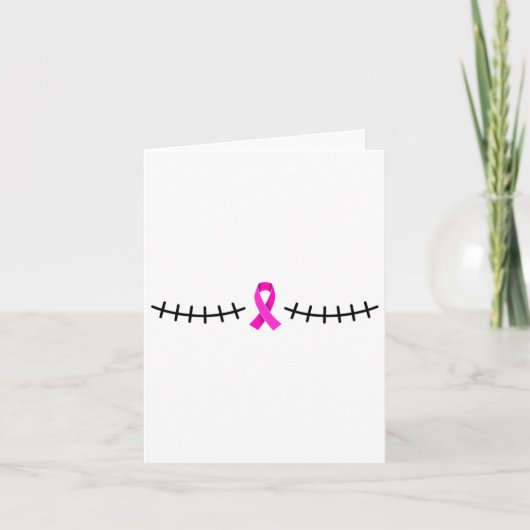 Carte Double Mastectomie Scar Cancer du sein Survivant (Devant)