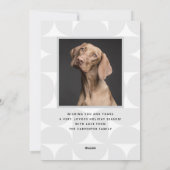 Carte double photo de vacances Moderne Joyeux Refl (Dos)