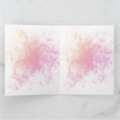 Carte double pour fêtes annuelles (Intérieur)