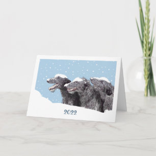 Carte double pour fêtes annuelles