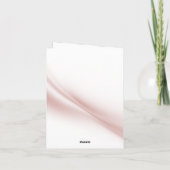 Carte double pour fêtes annuelles (Dos)