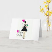 CARTE DOUBLEMENT HEUREUX POUR NOTRE ***ANNIVERSAIRE MUTU (Fleur jaune)