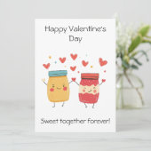 Carte Douce à jamais ensemble – Cute valentine (Debout devant)