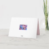 Carte Douce Beauté des Sakura sur Fond de Ciel Bleu (Dos)