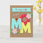 Carte Douce Florale pour Maman (Fleur jaune)