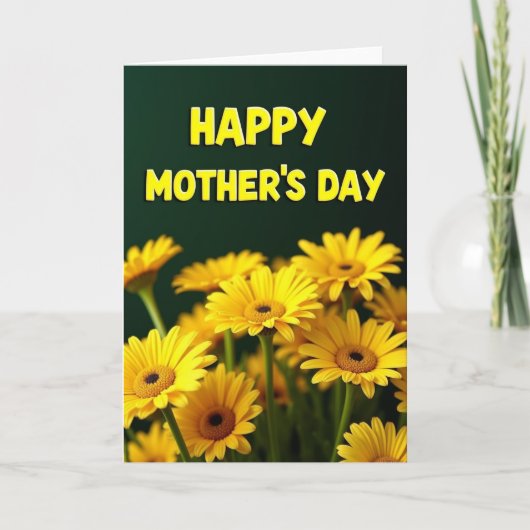 Carte douce pour la fête des mères Daisy (Devant)