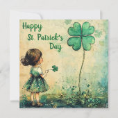 Carte douce pour la Saint-Patrick (Devant)