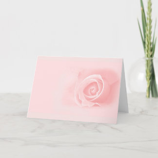 Carte Doucement rose de rose
