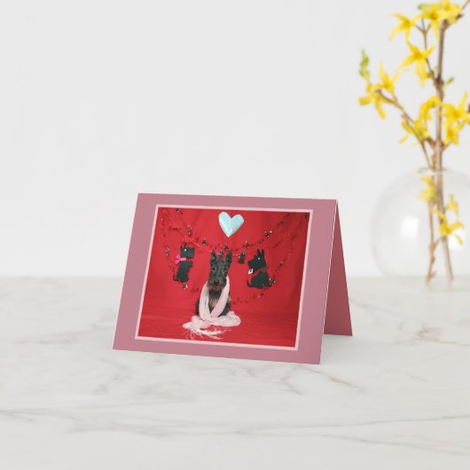 Carte Douces Baisers (Fleur jaune)