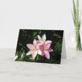 Carte Douces Lys (Devant)