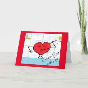 Carte Douche avec amour : Vierge