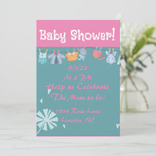 Carte Douche Douche pour bébé doux