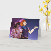 Carte Douches d'avril (Fleur jaune)