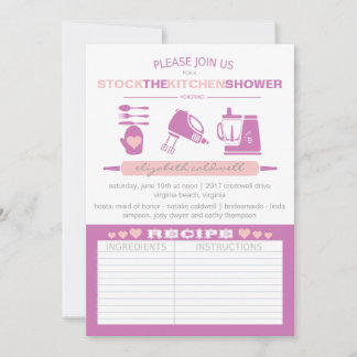 Carte Douchez la cuisine Mariage moderne | Fuchsia