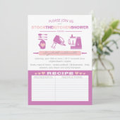 Carte Douchez la cuisine Réception de mariage moderne |  (Debout devant)