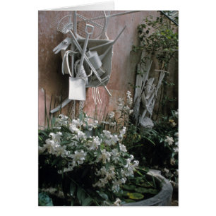 Carte d'outils de jardin