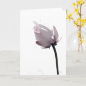 Carte Doux (Fleur jaune)